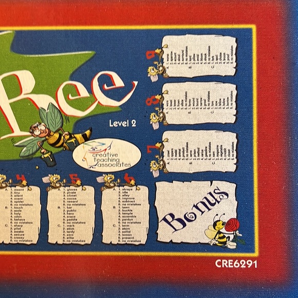Spelling Bee Board Game Grades 4 - 7 - Good for teachers or Tutors - Picture 3 of 7